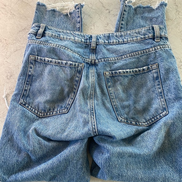 Garage Denim distressed Mom Jeans - Picture 2 of 3